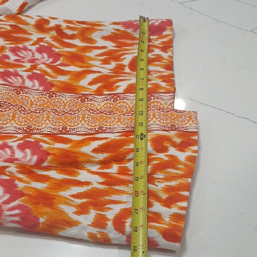 Peck & Peck Orange and Purple Floral Jacket Sz L NEW WITH TAGS - Picture 9 of 13